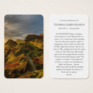 Prayer Cards Scottish Landscape