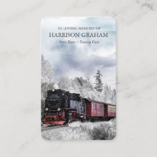 Prayer Cards Steam Train Deluxe
