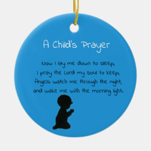 Prayer Ceramic Ornament