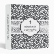 Prayer Changes Things Black Abstract