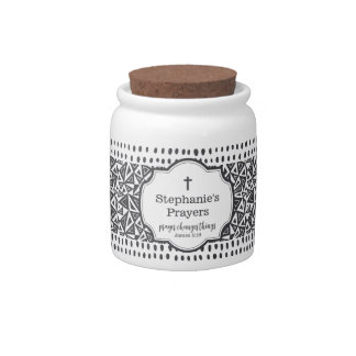 Prayer Changes Things Black Custom Prayer Jar