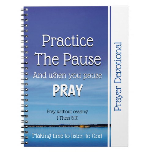 Prayer Devotional PRACTICE THE PAUSE Journal