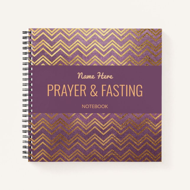 Prayer & Fasting Notebook (Front)