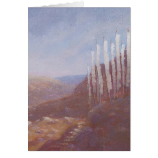 Prayer Flags Bhutan 2012 Cards (Front)