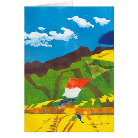 Prayer Flags II Cards (Front)