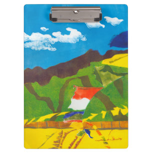 Prayer Flags II Clipboard