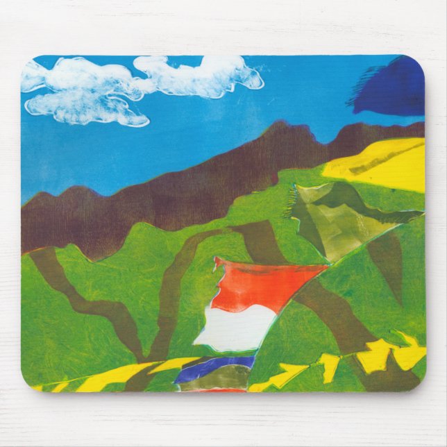 Prayer Flags II Mouse Pad (Front)