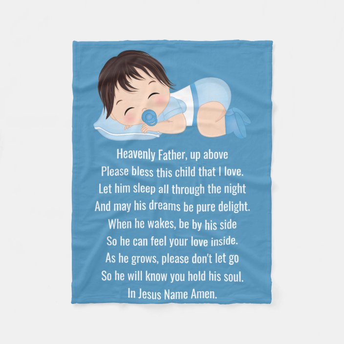 Prayer Fleece Blanket, 60"x80"