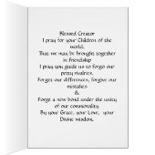 Prayer For God's Children Card (Inside (Right))