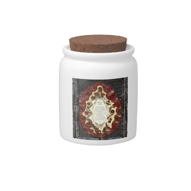 Prayer For Healing Candy Jar (Front)