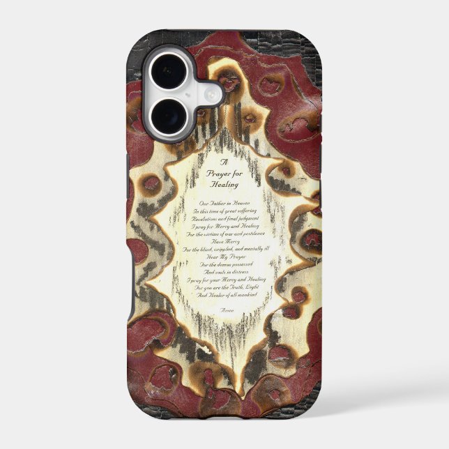 Prayer For Healing Iphone Case (Back)
