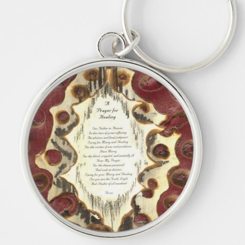 Prayer for Healing Keychain