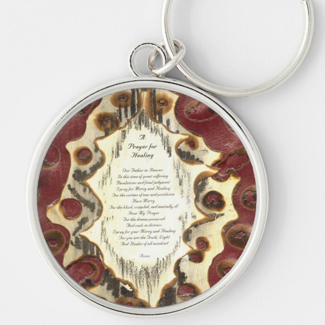 Prayer for Healing Keychain (Front)