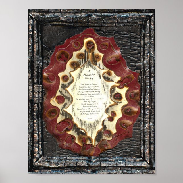 Prayer For Healing Poster (Front)