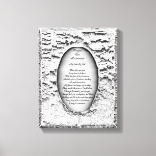 Prayer For Restoration Canvas Print