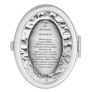 Prayer For Restoration Makeup Mirror