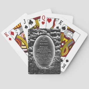 Prayer For Restoration Poker Cards