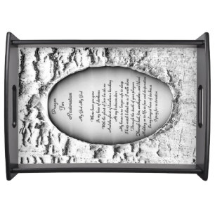 Prayer For Restoration Serving Tray