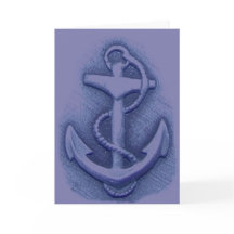 Prayer for Sailor Featuring Anchor Greeting Card