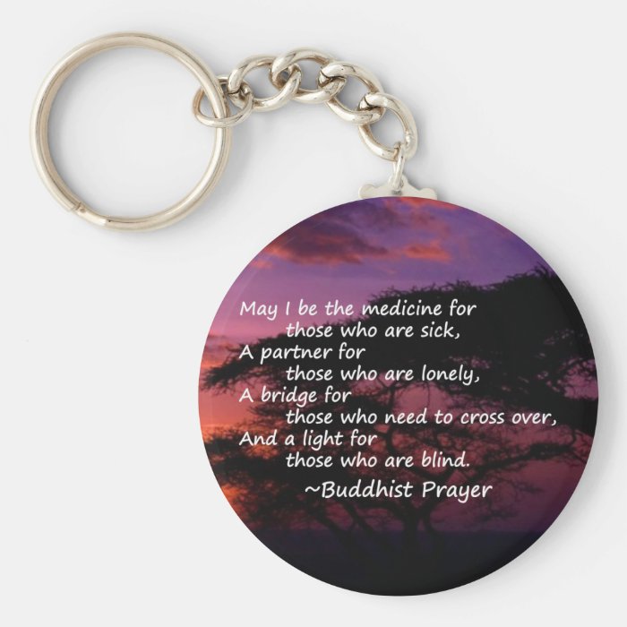 Prayer for the Sick Key Chain