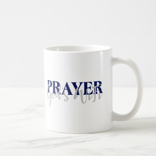 PRAYER God's WiFi Coffee Mug (Right)