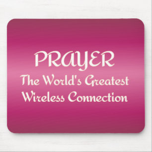PRAYER - Greatest Wireless Connection Mousepad