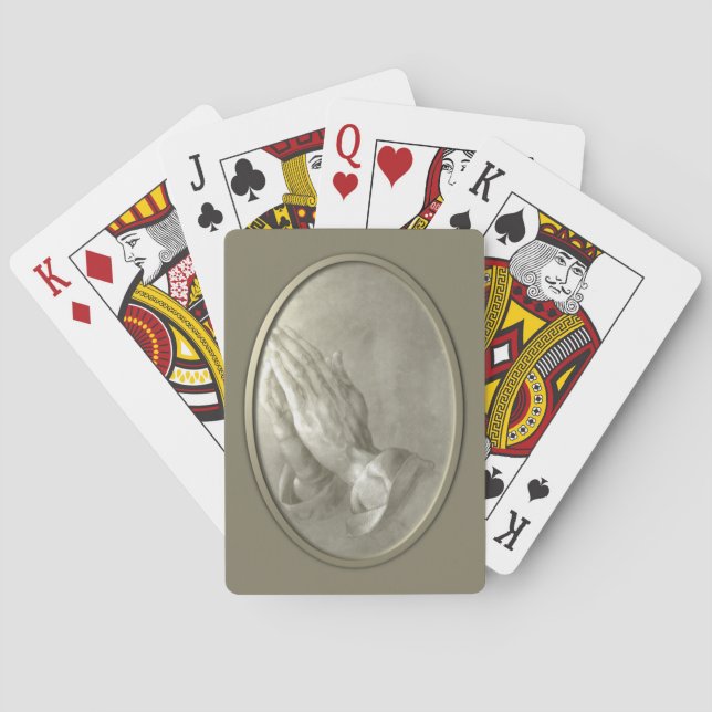 Prayer Hands Poker Cards (Back)