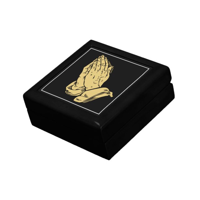 Prayer Hands Trinket Box (Side)