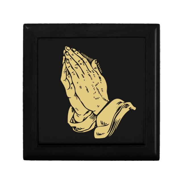Prayer Hands Trinket Box (Front)