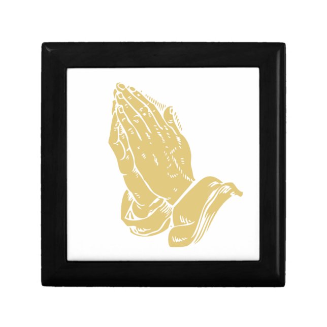 Prayer Hands Trinket Box (Front)