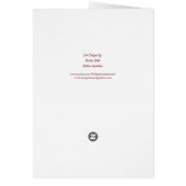 Prayer - Hope, Peace Cards (Back)