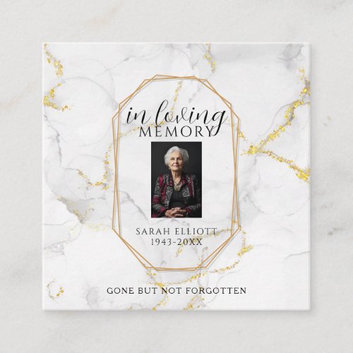 Prayer in memory of loved one Card