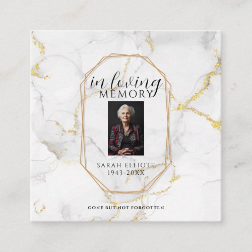 Prayer in memory of loved one Card