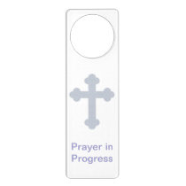 Prayer In Progress Door Hanger Prayer In Progress Door Hanger