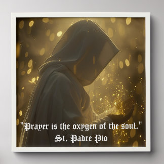 Prayer Is Wall Photo Tile