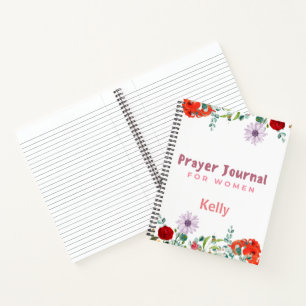 Prayer Journal For Women - Spiral Bound