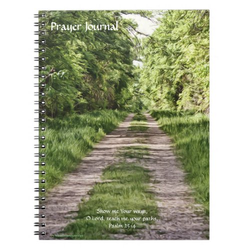 Prayer Journal Paths Notebook