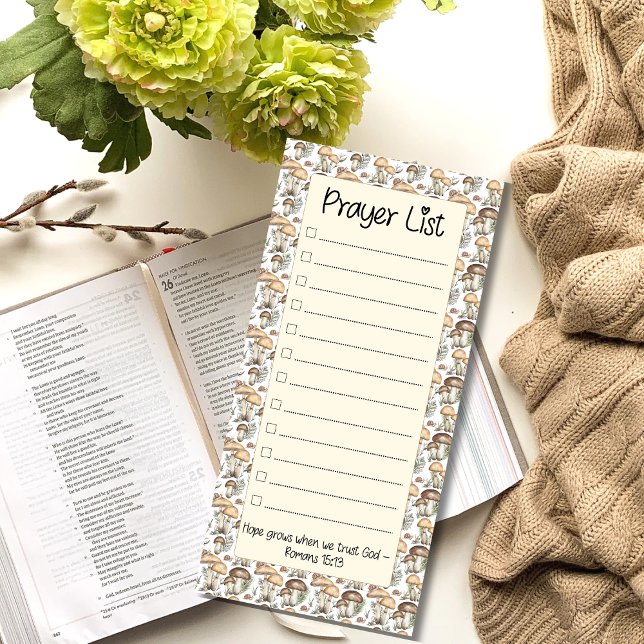 Prayer List - Lined and Checkboxes Magnetic Notepad (Creator Uploaded)