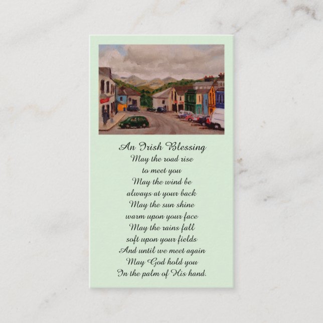 Prayer Memorial Blessing Card (Front)