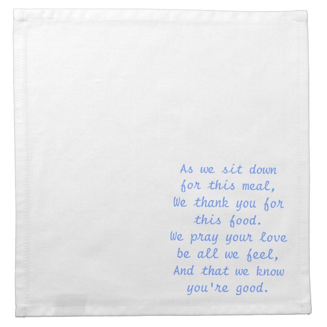 Prayer Napkins (Front)
