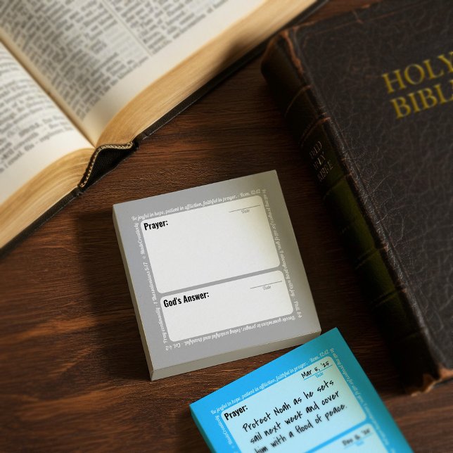 Prayer Notes (Gray) (Creator Uploaded)