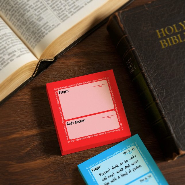 Prayer Notes (Red) (Creator Uploaded)