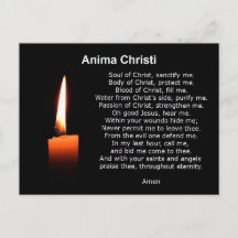 Prayer of Comfort Anima Christi Sould of Christ