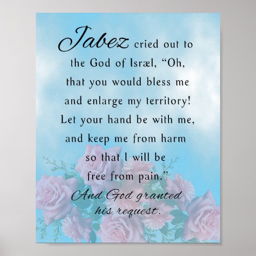 Prayer of Jabez Poster