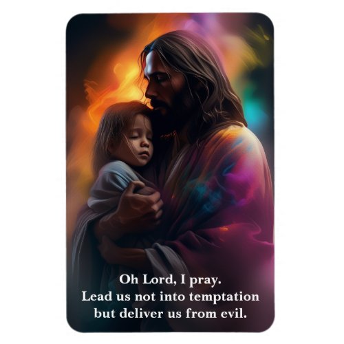 Prayer of Protection Jesus Christ Custom Text  Magnet
