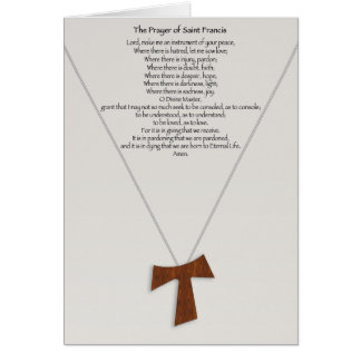 Prayer of Saint Francis Cards