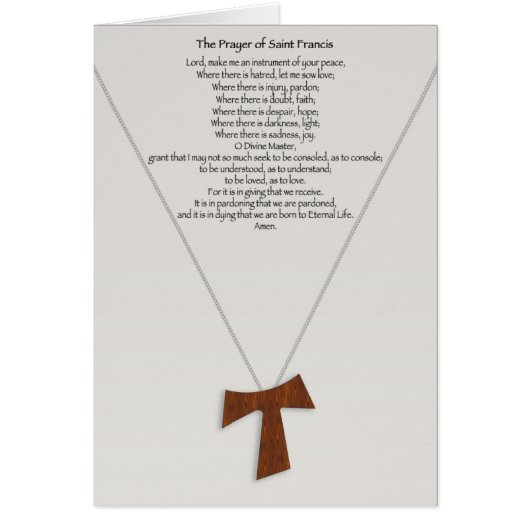 Prayer of Saint Francis Cards (Front)