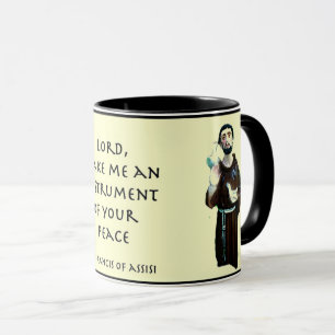 Prayer of Saint Francis Mug