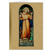 Prayer of Saint Francis of Assisi Stained Glass (Front)