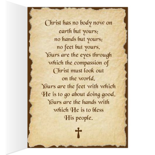 Prayer of Saint Teresa of Avila (Inside (Right))